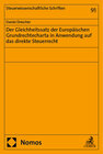 Buchcover Der Gleichheitssatz der Europäischen Grundrechtecharta in Anwendung auf das direkte Steuerrecht