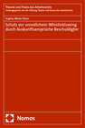 Buchcover Schutz vor unredlichem Whistleblowing durch Auskunftsansprüche Beschuldigter
