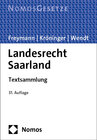 Buchcover Landesrecht Saarland