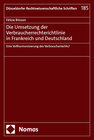 Buchcover Die Umsetzung der Verbraucherrechterichtlinie in Frankreich und Deutschland