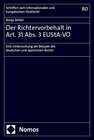 Buchcover Der Richtervorbehalt in Art. 31 Abs. 3 EUStA-VO