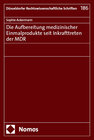 Buchcover Die Aufbereitung medizinischer Einmalprodukte seit Inkrafttreten der MDR