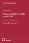 Buchcover Klimaschutzorientierte Geldpolitik