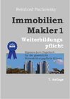 Buchcover Immobilien-Makler 1 Weiterbildungspflicht