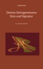 Buchcover Deines Seinsgewissens Sinn und Signatur