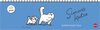 Buchcover Simons Katze Büroplaner 2024. Kultiger Tischkalender für den Arbeitsplatz. Lustiger Spiral-Kalender für Simons Cat-Fans.