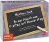 Buchcover Bastian Sick Tagesabreißkalender 2024 "In der Nacht von Freitag auf Donnerstag". Witziger Kalender voller Sprachverdrehe