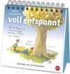 Buchcover Gaymann: voll entspannt Premium-Postkartenkalender 2024. Die legendären Hühner in einem Wochen-Kalender zum Aufstellen. 