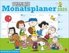 Buchcover Peanuts Monatsplaner 2025