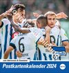 Buchcover Hertha BSC Postkartenkalender 2025