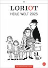 Buchcover Loriot Heile Welt Halbmonatskalender 2025