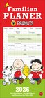 Buchcover Peanuts Familienplaner 2026