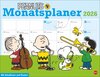 Buchcover Peanuts Monatsplaner 2026