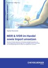 Buchcover MDR &amp; IVDR im Handel sowie Import umsetzen