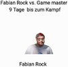 Buchcover Fabian Rock vs. Game master  9 Tage  bis zum Kampf