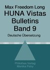 Buchcover Max Freedom Long, HUNA Vistas Bulletins, Band 9 (1958-1960)