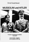 Buchcover Mussolini und Hitler - Triumph und Niedergang totalitärer Herrschaft