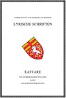 Buchcover Werner Otto von Boehlen-Schneider: Lyrische Schriften / Eastare. Ein symbolisches Epyllion