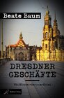 Buchcover Kirsten Bertram / Dresdner Geschäfte