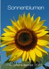 Buchcover Sonnenblumen Wochenkalender 2023
