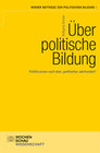 Buchcover Über politische Bildung