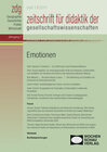 Buchcover ZDG 1/2011, Emotionen