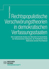 Buchcover Rechtspopulistische Verschwörungstheorien in demokratischen Verfassungsstaaten