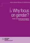 Buchcover Why focus on gender?
