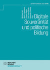 Buchcover Digitale Souveränität und politische Bildung