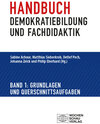 Buchcover Handbuch Demokratiebildung und Fachdidaktik