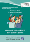 Buchcover Kommunal-Wahl in Nordrhein-Westfalen