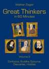 Buchcover Great Thinkers in 60 minutes - Volume 3
