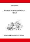 Buchcover Ewalds Mathespielwiese