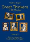 Buchcover Great Thinkers in 60 Minutes - Volume 5