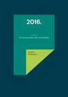 Buchcover 2016.