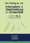 Buchcover Intonation und Gehörbildung im Ensemble: Für alle Saxophone in Bb & Eb