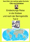Buchcover maritime gelbe Reihe bei Jürgen Ruszkowski / Entdeckungs-Reise in die Südsee und nach der Beringstraße – Teil 2 – Band 2