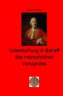 Buchcover Walters illustrierte Philosophiestunde / Untersuchung in Betreff des menschlichen Verstandes