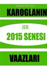 Buchcover Dini Tasavvufi Sohbetler 2015