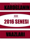 Buchcover Dini Tasavvufi Sohbetler 2016