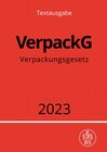 Buchcover Verpackungsgesetz - VerpackG 2023