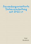 Buchcover Anwendungsorientierte Datenverarbeitung mit SPSS 29
