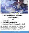 Buchcover SAP Business Partner Integration mit ARIBA SLP , SAP MDG und Customer/Vendor-Integration (CVI)