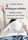 Buchcover Richtig gut Schlafen – endlich wieder ausgeruht und voller Energie aufwachen