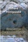 Buchcover Grundfragen der Erkenntnistheorie