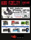 Buchcover 60 Jahre PHILIPS Recorder EL 3300 - alle Compact Cassetten ab 1963