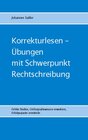 Buchcover Korrekturlesen - Übungen mit Schwerpunkt Rechtschreibung