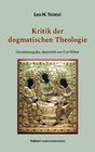 Buchcover Kritik der dogmatischen Theologie