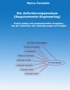 Buchcover Die Anforderungsanalyse - Requirements-Engineering
