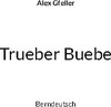 Buchcover Trueber Buebe
